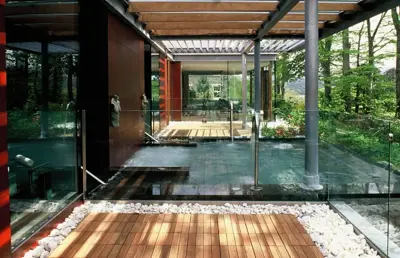 Outdoor Spa Area