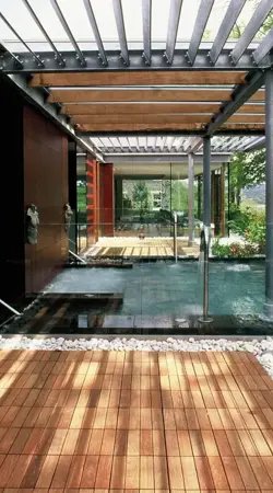 Outdoor Spa Area