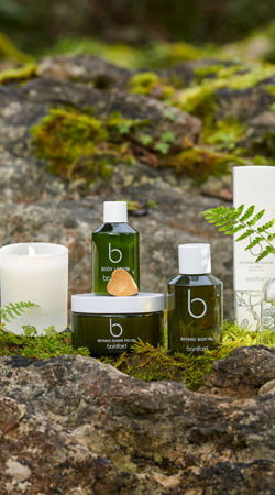 Bamford Spa Products On The Rock