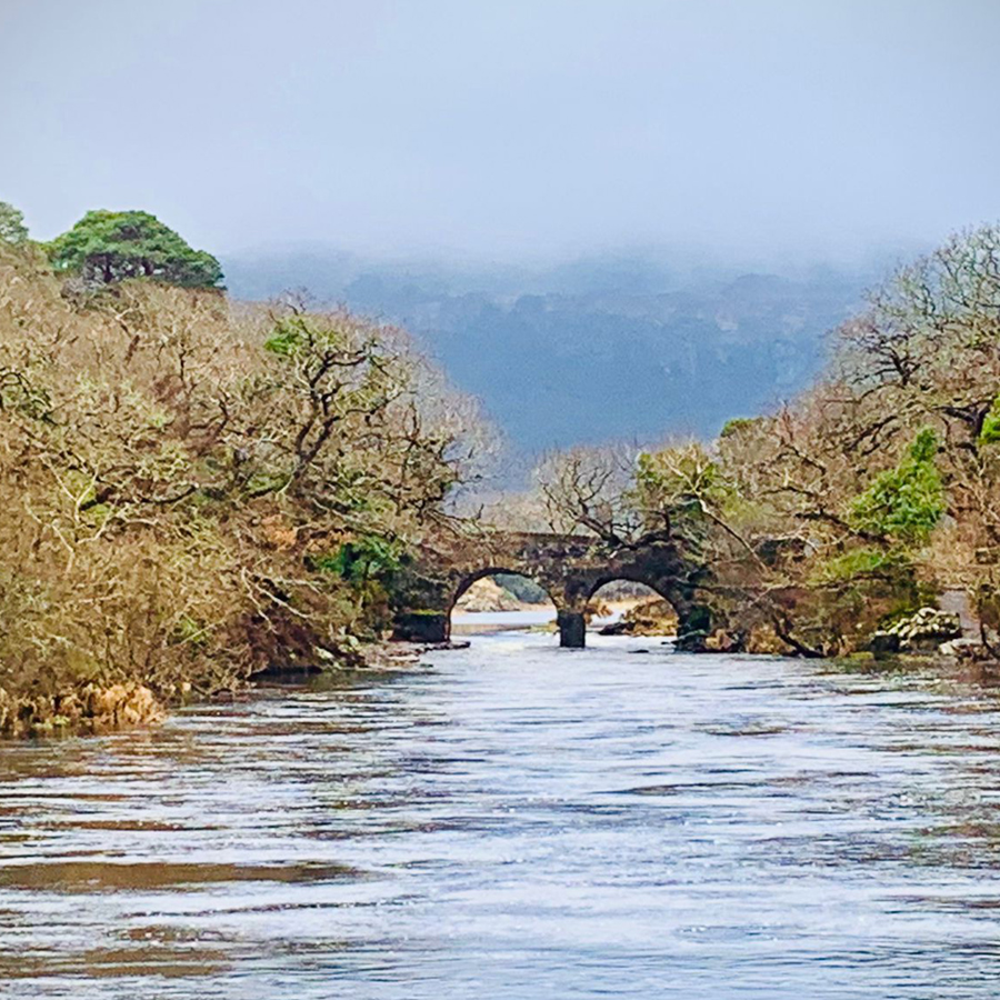 Old Bridge on the River